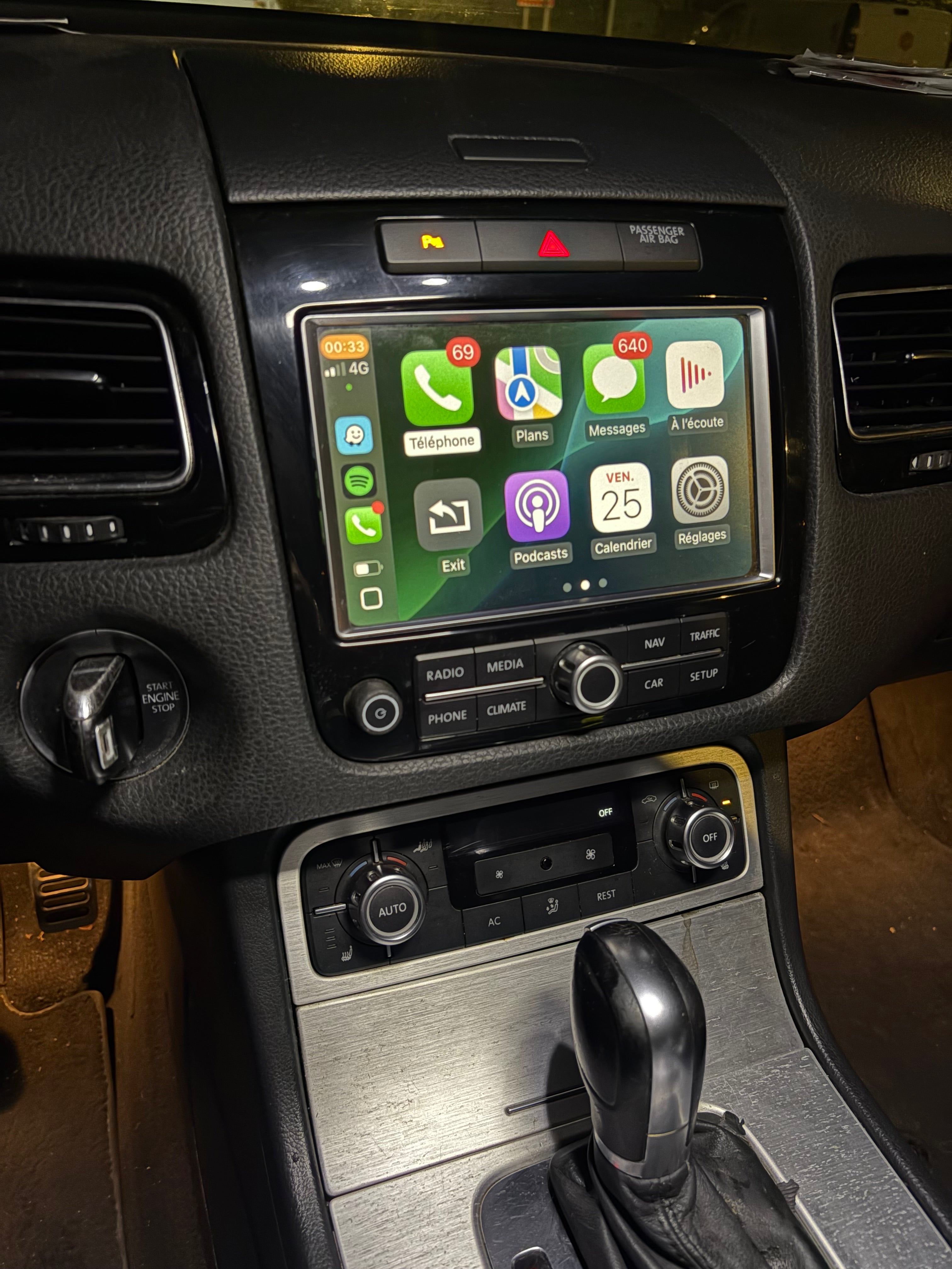 Installation à domicile écran CarPlay Android Auto