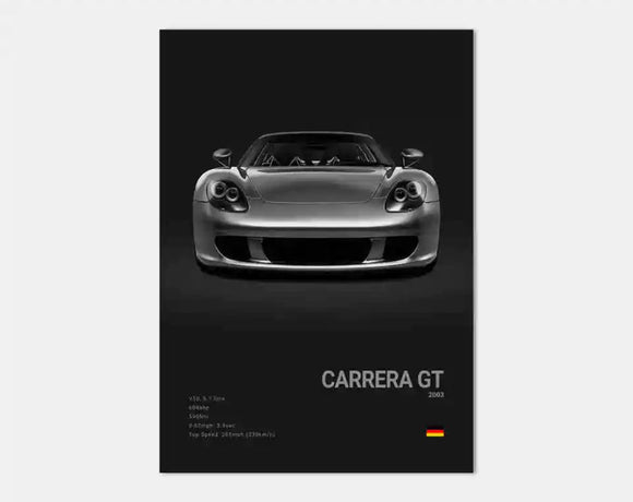 PORSCHE CARRERA GT Poster