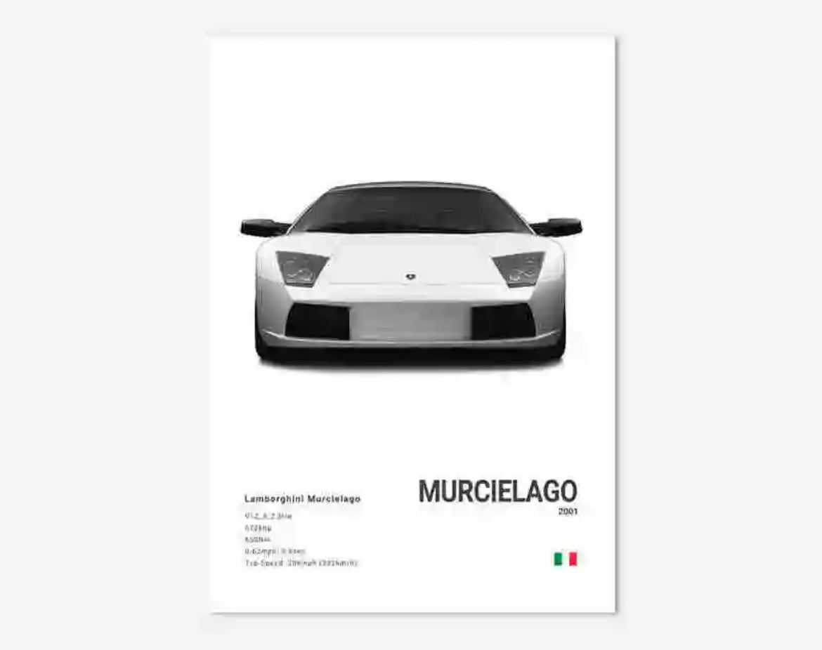 Poster LAMBORGHINI MURCIELAGO