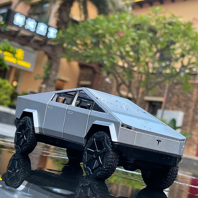 MINIATURE TESLA CYBERTRUCK 1:24 - Povcars