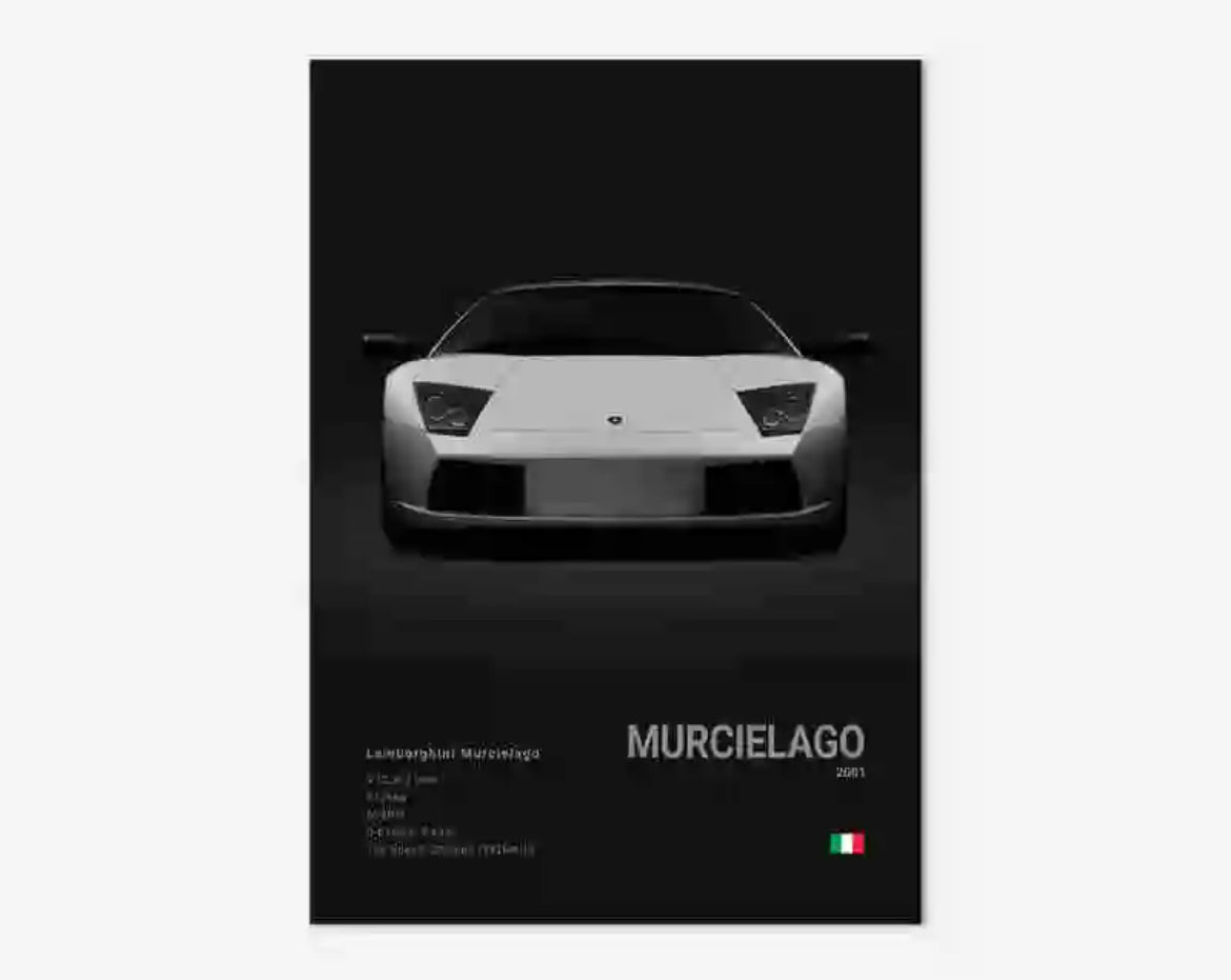 Poster LAMBORGHINI MURCIELAGO