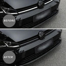 Volkswagen Golf 7 logo holder + black grille strips-8