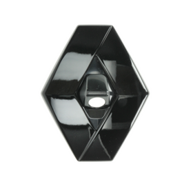 Emblème de logo arrière noir Renault Clio 4, Megane 4 + support caméra 908890242R