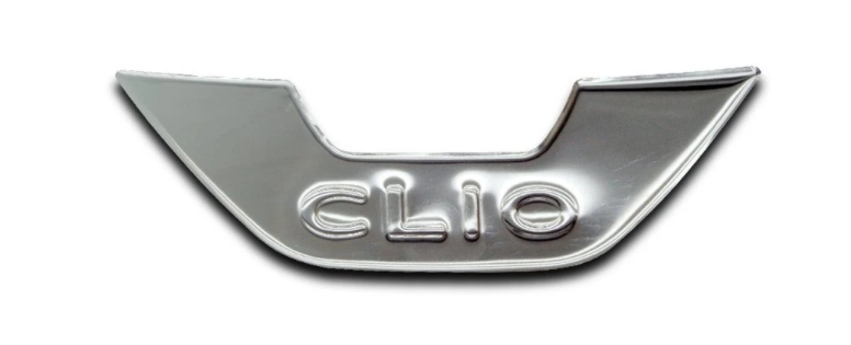 Cadre d'emblème métallique Renault Clio 4 - Povcars