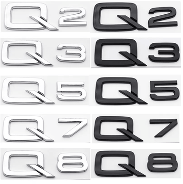 Lettres de coffre Audi (SUV) - Povcars