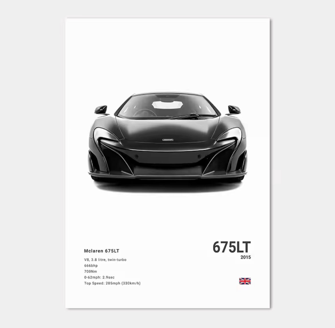 Poster McLaren 675LT - 0