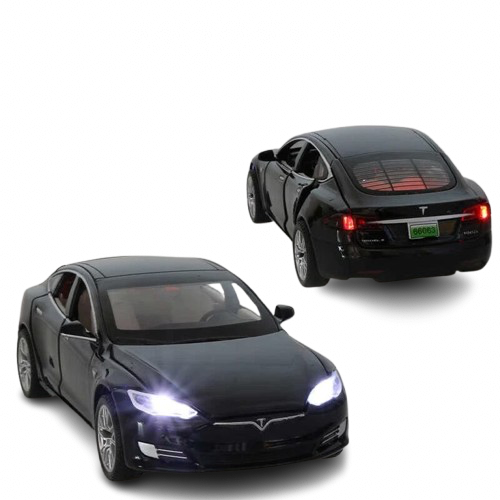 MINIATURE TESLA MODEL S 1:32 
