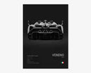 Poster LAMBORGHINI VENENO-3