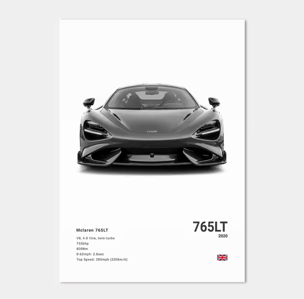 Poster McLaren 765LT - 0