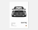 Audi Quattro poster-1