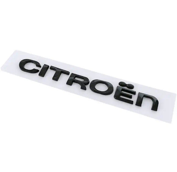LETTRES DE COFFRE CITROËN - Povcars