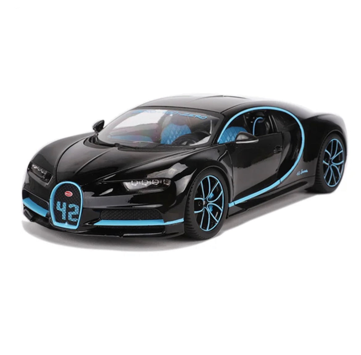 Miniature Bugatti Chiron 1:18 - Povcars