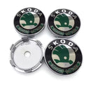 Cache moyeu Skoda (x4)-1