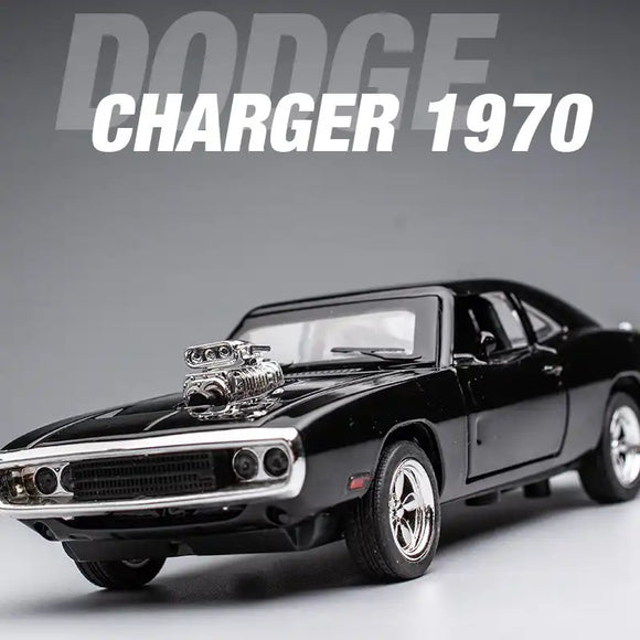 MINIATURE DODGE CHARGER 1970 1:32 