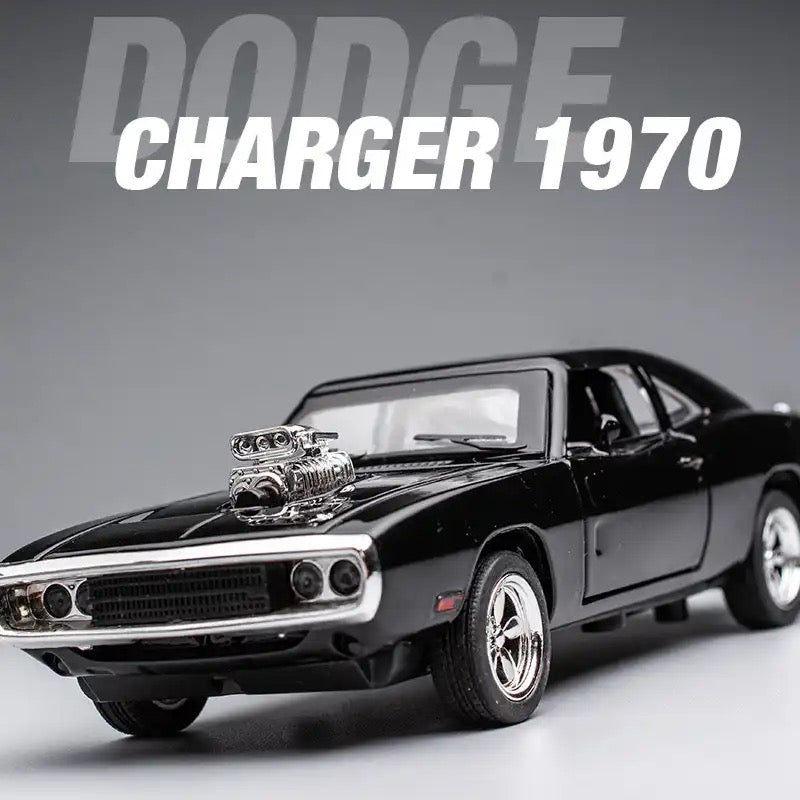 MINIATURE DODGE CHARGER 1970 1:32