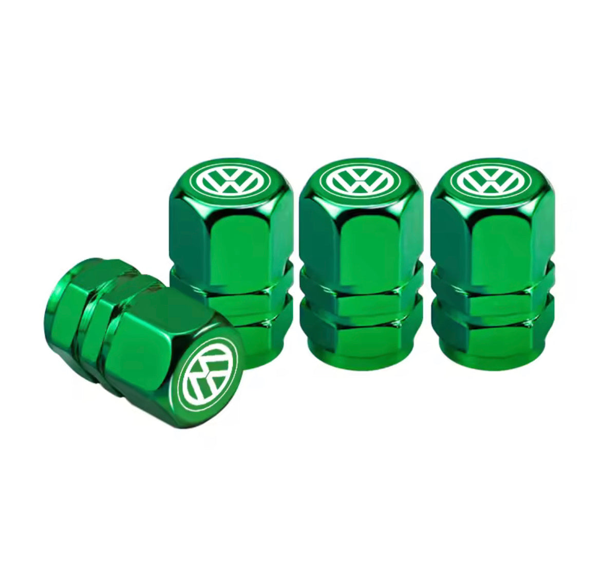 Kaufen vert Volkswagen Ventilkappen (X4)