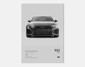 Audi RS3 poster - 0