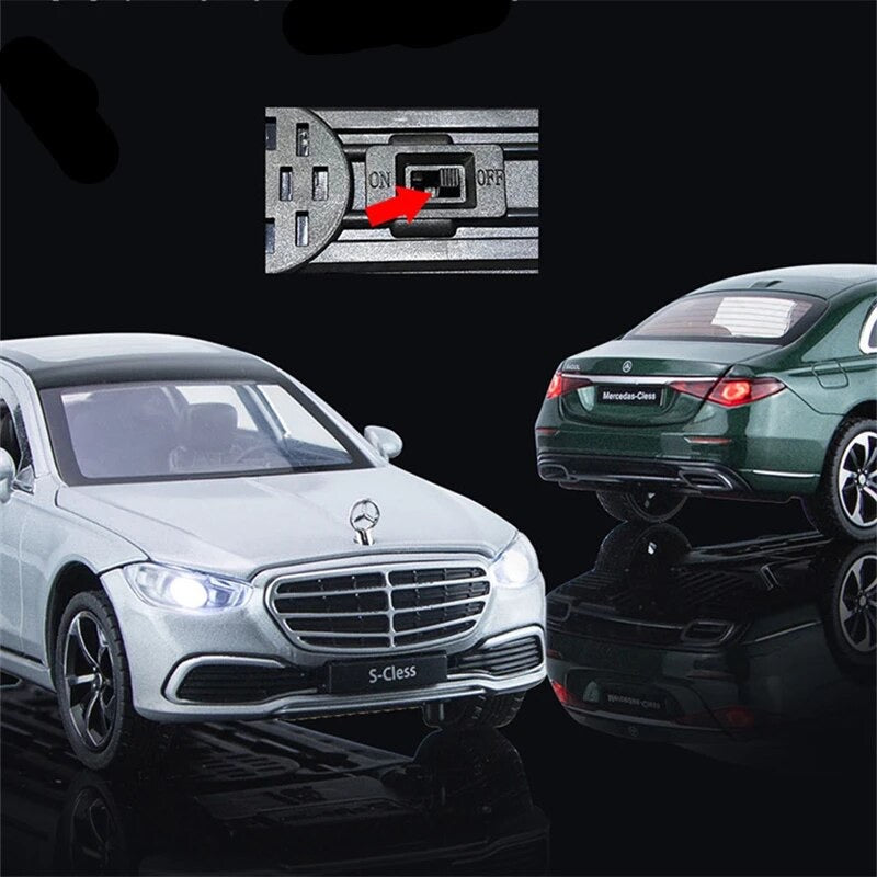 Miniature Mercedes S400 1:24 - Povcars