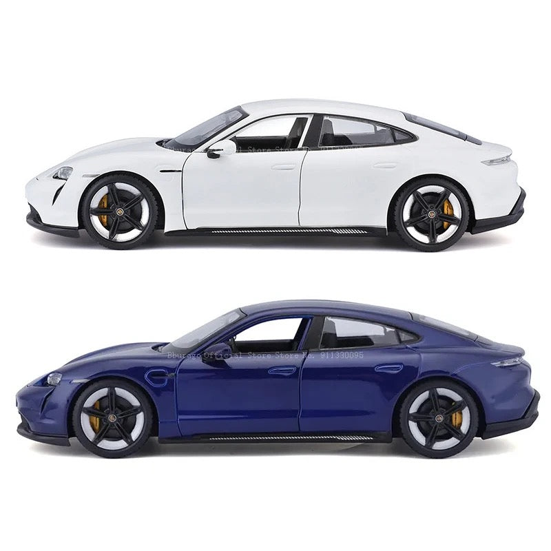 MINIATURE PORSCHE TAYCAN TURBO S 1:24 - Povcars