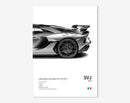Poster LAMBORGHINI AVENTADOR SVJ Nº2-1