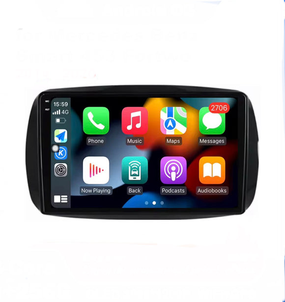 Autoradio CarPlay Android Auto Smart Fortwo II 2014-2020