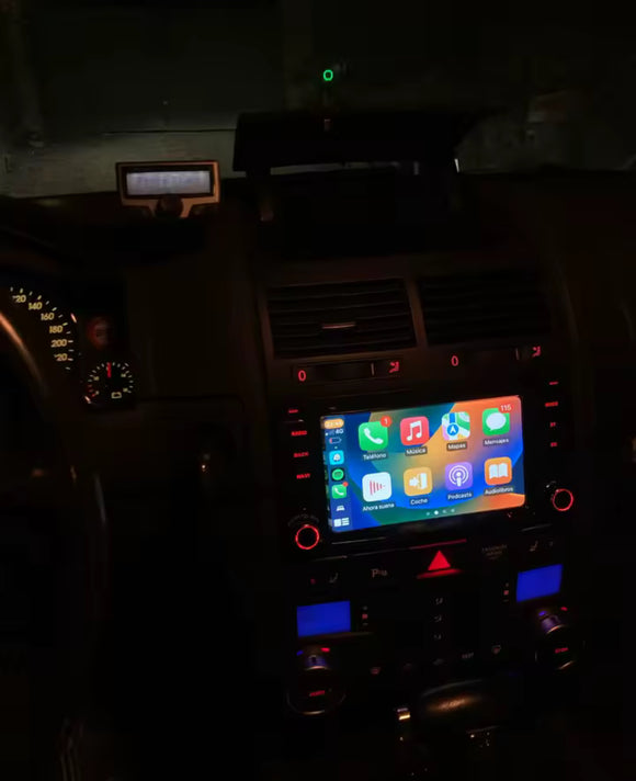 Écran CarPlay AndroidAuto Volkswagen Touareg 2002-2010