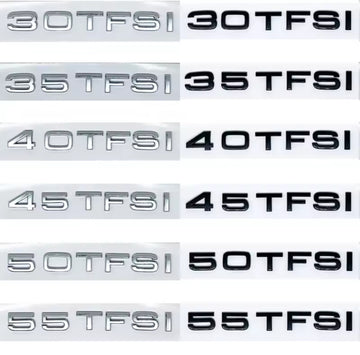 Lettres de coffre Audi TFSI et TFSIe