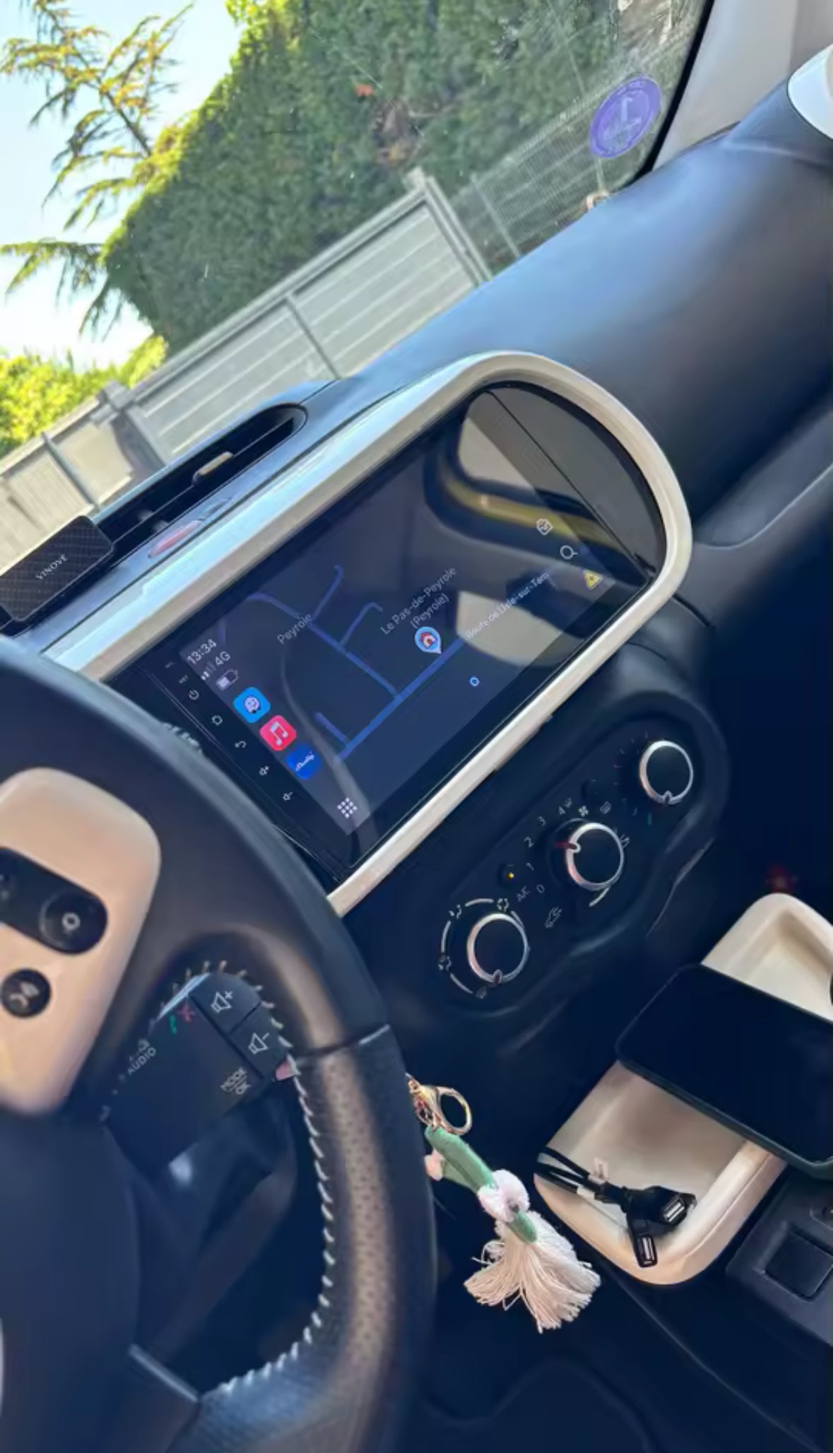 Autoradio CarPlay AndroidAuto Renault Twingo 3 2014-2024