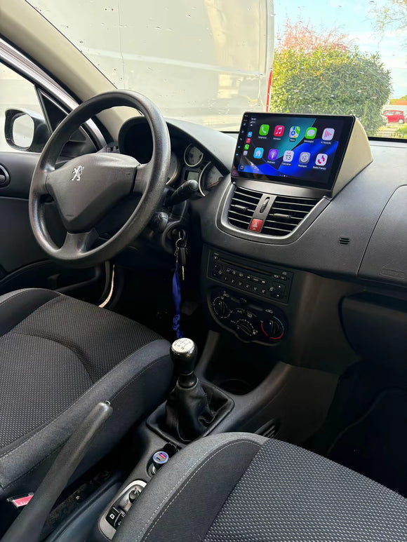 Autoradio Carplay AndroidAuto Peugeot 206 Plus 2009-2012