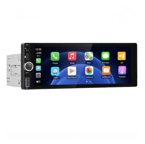 Autoradio 1 DIN universel CarPlay Android Auto