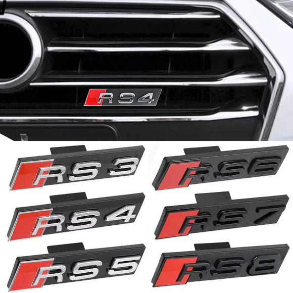 Audi RS grille letters