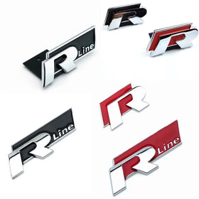 Logo de Calandre/Coffre Volkswagen R-Line/R - Povcars