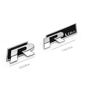 Logo de Calandre/Coffre Volkswagen R-Line/R - Povcars