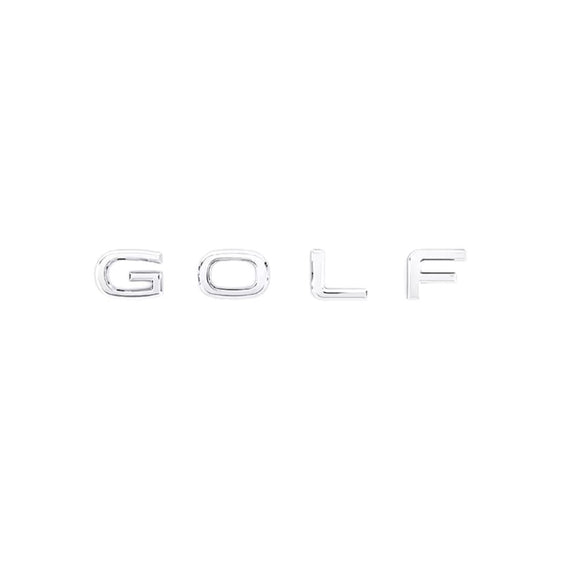 VOLKSWAGEN GOLF 8 2020-2024 TRUNK LETTERS 