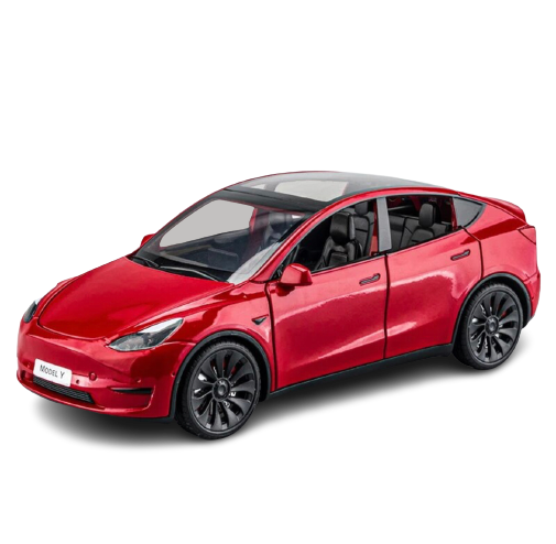 Miniature Tesla Model Y 1:24 - Povcars