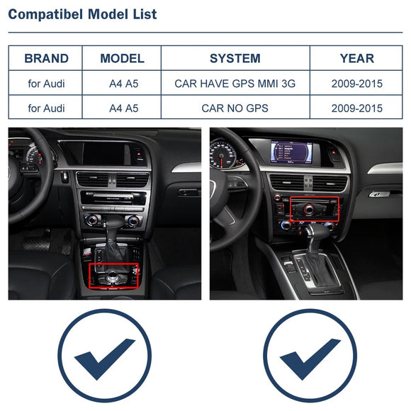 AndroidAuto CarPlay Module Audi A4 A5 Q5 2008-2015