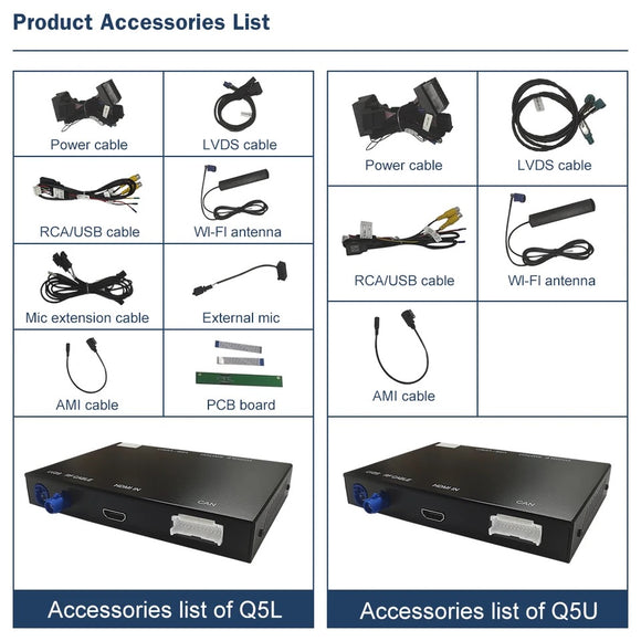 AndroidAuto CarPlay Module Audi A4 A5 Q5 2008-2015