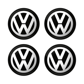 Autocollants pour centres de roues Volkswagen (x4) - Povcars