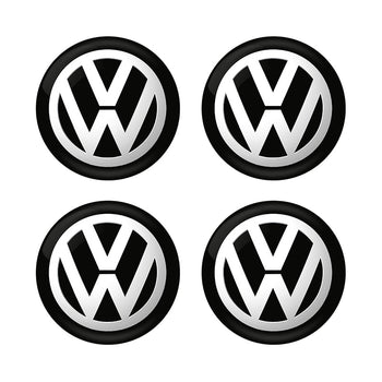 Autocollants pour centres de roues Volkswagen (x4) - Povcars