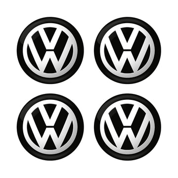 Autocollants pour centres de roues Volkswagen (x4) - Povcars