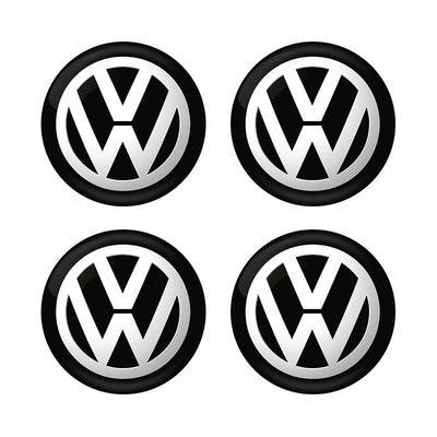 Autocollants pour centres de roues Volkswagen (x4) - Povcars