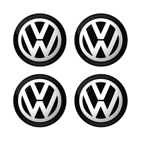 Autocollants pour centres de roues Volkswagen (x4) - Povcars