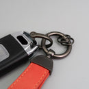 Suede Keychain Sport Key Ring Custom Gift With Logo For Renault RS Line Clio Megane Scenic laguna Logan key ring Car Accessorie - Povcars