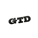 Logo de Calandre/Coffre Volkswagen Golf GTD - Povcars