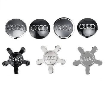 Centres de roue Audi (x4) - Povcars