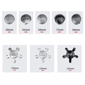 Centres de roue Audi (x4) - Povcars