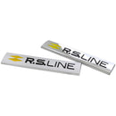 Emblème métallique Renault RS-Line - Povcars