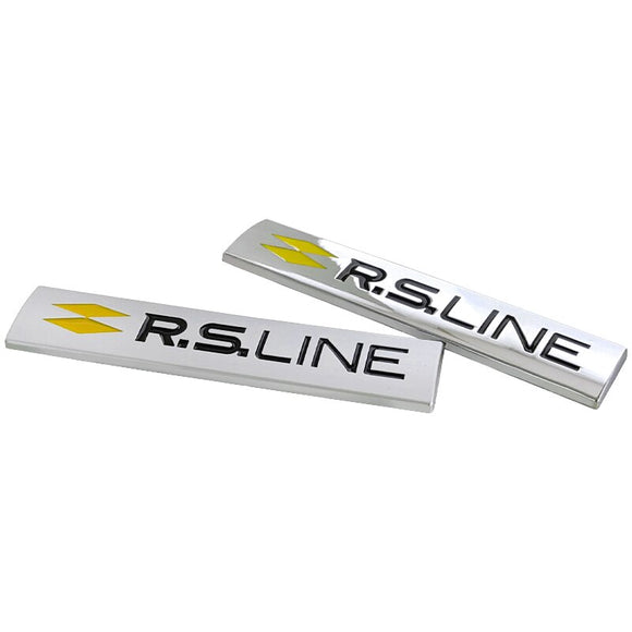 Emblème métallique Renault RS-Line - Povcars