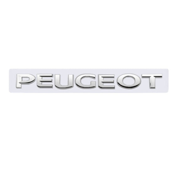 Lettres de coffre Peugeot - Povcars