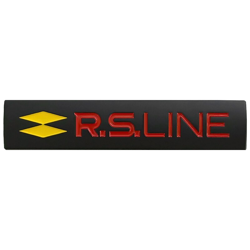 Emblème métallique Renault RS-Line - Povcars